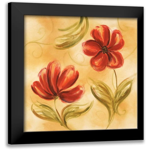 Brey, Michael 12x12 Black Modern Framed Museum Art Print Titled - Laraâ€™s Whimsy II