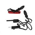 thumbnail image 3 of Magnesium Fire Starter Survival Tool, Ferro Rods Fire Striker, Compass, Red or Black, 3 of 5