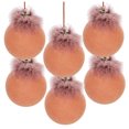 thumbnail image 2 of D3.9" Christmas Ornaments, Glass Decorative Hanging Christmas Tree Ornaments for Holiday Party Decorations, Set of 6, 2 of 8