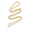thumbnail image 1 of Metal Craft Chain, Oval Bag Chain Easy To Maintain  for Bracelets Gold, 1 of 7