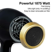 Olivia Garden Ceramic + Ion Professional Hair Dryer CIDR1 | Lightweight Fast-Drying Hair Dryer with Ionic Technology