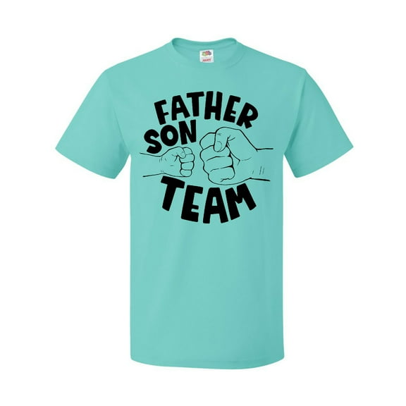 Inktastic Father's Day Father Son Team Parent Child Fist Bump T-Shirt