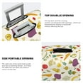 thumbnail image 3 of Yiaed Vegetable Print Travel Luggage Cover Suitcase Protector Fits 18-32 Inch Luggage Wheel Covers Patterned Elastic Luggage Anti-scratch（No luggage）（No luggage）-, 3 of 5