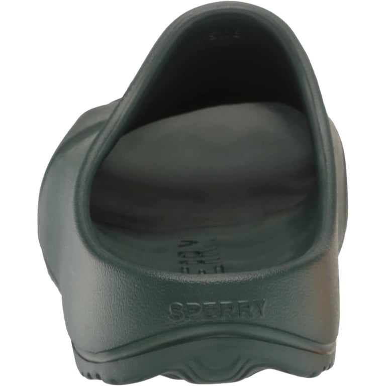 New! Men’s Sperry Logo “Float” Slide - Green (9) Sperry Top-Sider Float Slide Green 6M - Walmart.com main image 3