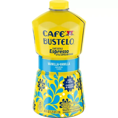 Café Bustelo Vanilla Flavored Espresso-Style Iced Coffee - 40 fl oz