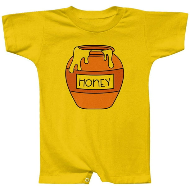 Halloween Honey Pot Honeypot Costume Baby Romper Yellow 912 M
