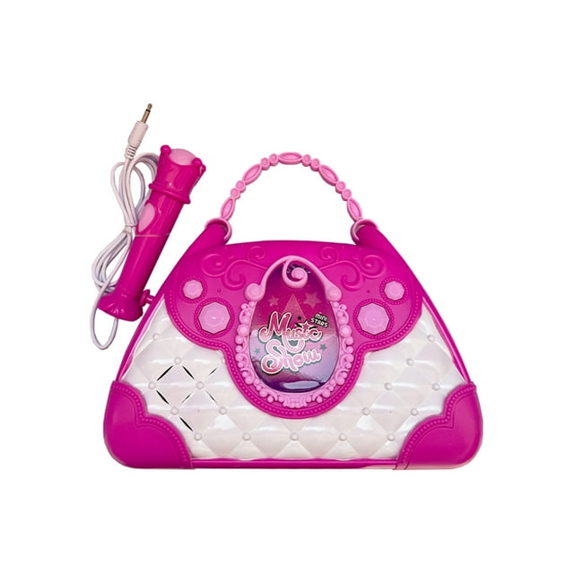 Micrófono Karaoke para Niñas +3 Años con Música Con Bolsa