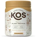 KOS Organic Vegan Protein Powder, Chocolate Peanut Butter, 20g Protein, 0.85lb, 10 Servings