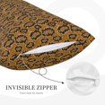 thumbnail image 3 of Zufioo Snake Skin Print Double-sided Plush Pillow Cover,Decorative Pillow Protector without Pillow Core, Suitable for Sofa, Bedroom, Car-14"x20", 3 of 6