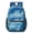 Black-3, variant on 17 Inch Lightweight Backpack,PVC Waterproof Oxford Fabric, Ergonomically Designed, with Large Capacity, Aqua Blue Watercolor
