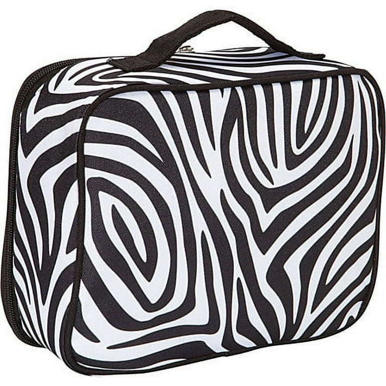 Wildkin Zebra Two Compartment Lunch Bag