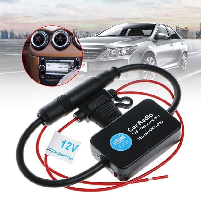 ANT-208 MACHAO amplificador de Radio para coche antena amplificador de señal FM accesorios para coche