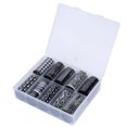 thumbnail image 2 of 10 rollos/caja de pegatinas de transferencia de manicura, lámina de colores mezclados, envolturas de uñas con brillo de cielo estrellado TZ10, 2 of 9