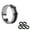 silver, variant on Fishing Line Knot Puller Assist Tool Compacts Line Management Rings Aluminum Alloy Fishing Lines Pulling Rings