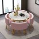thumbnail image 4 of Modern Simple Dining Tables Reception Negotiation Wooden Dining Tables Rest Office Restaurant  Home Furniture My Lux Decor Round, 4 of 18