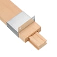 thumbnail image 1 of 1 Juego de deslizadores de cajón de madera con soporte de metal, guía central de madera, 12" (30 CM), 1 of 6