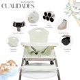 thumbnail image 3 of Silla Periquera Para Bebe Portatil Plegable Asiento Con Charola, 3 of 6