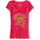 thumbnail image 1 of Camiseta gráfica Aeropostale para mujer Rosa XS, 1 of 1
