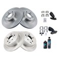 thumbnail image 2 of TRQ Front & Rear Ceramic Brake Pad & Rotor Kit w/Chemicals for Subaru BKA15611, 2 of 6