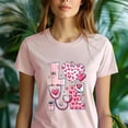 thumbnail image 5 of Cute Medical Appreciation Tee with Love Letter Design, Natural, Size XL, 5 of 6