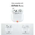 thumbnail image 5 of Suritch Case for AirPods 4 Generetion Wireless Earbuds Compatible with MagSafe Charging, with Secure Lock, Carabiner and Cleaning Kit, Black, 5 of 9