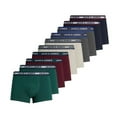 thumbnail image 1 of Jack & Jones Calzoncillos para Hombre, Paquete de 10 - JACSOLID, Calzoncillos, Algodón Elástico, Logotipo unicolor Verde/Rojo/Beige/Gris/Azul oscuro S (Small), 1 of 5