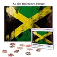 thumbnail image 5 of 500 Pc Jigsaw Puzzle Large Piece Picture Puzzles Unique Gift Idea Family Game Friends - Jamaican Flag vintage, 5 of 5