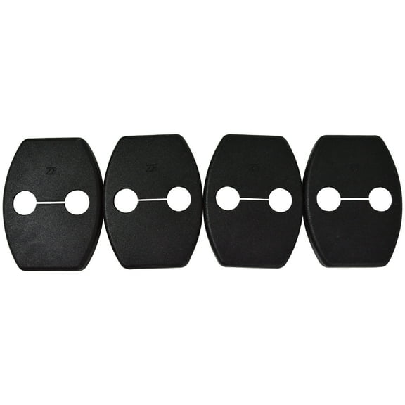 Ikon Motorsports Compatible with 06-11 Toyota Camry Door Latch Striker Catch Bracket Cover Cap - PP