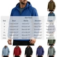 thumbnail image 4 of Stamzod Mens Packable Rain Jacket Lightweight Waterproof Jackets with Hood Outdoor Raincoat for Travel Hiking Cycling Z Sky Blue XXXL, 4 of 9