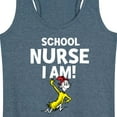 thumbnail image 3 of Dr. Seuss - School Nurse I Am Sam I Am - Women's Racerback Tank Top, 3 of 6