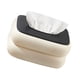 thumbnail image 5 of Dispensador Organizador De Boca Ancha Estilo Crema Con Cubierta Para Caja De Pañuelos De Gran Capacidad, Hecho De Material PP, Adecuado Para Sala De Estar, Comedor,, 5 of 7
