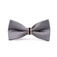 thumbnail image 1 of CSChome Men Jacquard Bow Tie Men Tie - Formal Business Decor Exquisite Satin Smooth Solid Color, 1 of 7