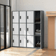 thumbnail image 5 of Locker Metálico Alto de 3 Compartimentos Amplios con Puertas y Llave para Almacenamiento Seguro para Oficina, Gimnasio o Personal, 5 of 7