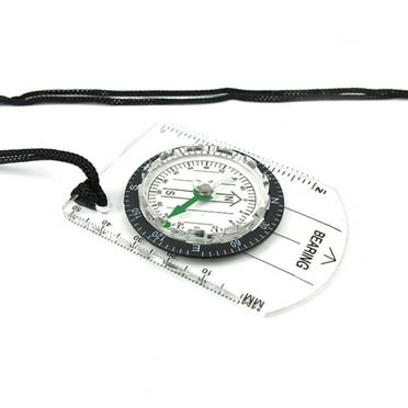 FRCOLOR 3Set Professional Compass Assorted Color Square Navigational Instrument 2.8x1.9in