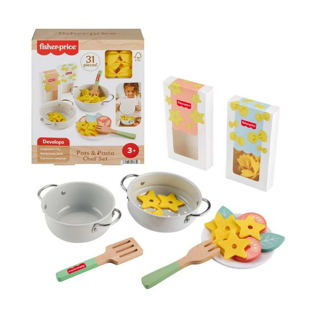 Juguete para Bebés Mattel Fisher Price Set de Cocina de Madera