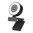 thumbnail image 1 of Andoer 1080P High-Definition Webcam USB Plug and Play with Built-in Microphone Fill Light for Laptop Desktop Computer Video Conference Video Chatting Live Streaming Online Teaching, 1 of 9