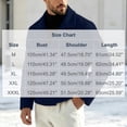 thumbnail image 3 of Hulanddfd Men's Pea Coat Turn Down Collar Double Breasted Short Wool Blend Jacket Casual Fall Winter Outerwear, 3 of 6