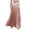 A74 Pink, variant on Mifsaly Pleated Skirts for Women High Waist Full Length Aline Maxi Skirt Elegant Cocktail Party Wedding Guest Evening Outfits S