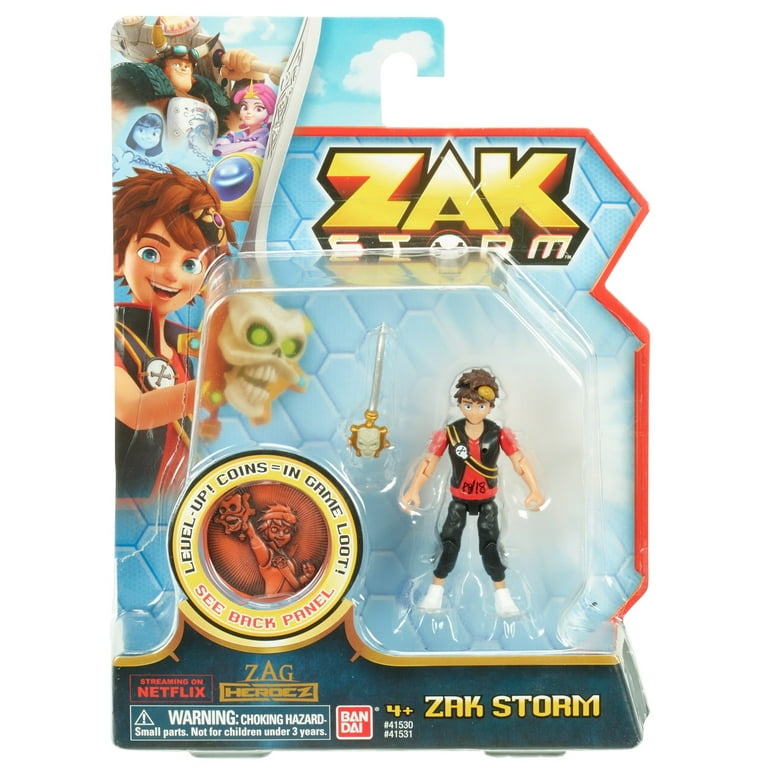 Zag Heroez Zak Storm Action Figure
