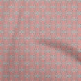 thumbnail image 1 of oneOone Silk Tabby Pink Fabric Damask Scroll Sewing Material Print Fabric By The Yard 42 Inch Wide, 1 of 4