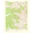 thumbnail image 2 of USGS 20x24 White Modern Wood Framed Museum Art Print Titled - Mt Abbot California Quad - USGS 1963, 2 of 4