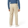 thumbnail image 2 of Dockers Mens Comfort Casual Trouser Pants, Brown, 36W x 32L, 2 of 4