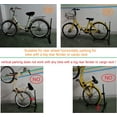 thumbnail image 5 of Vertical Bike Stand, Space-Saving Garage Rack with Adjustable Height for Indoor Storage, 5 of 7