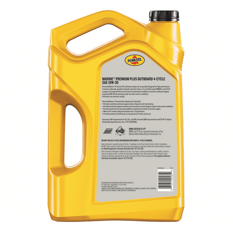 Pennzoil Platinum Full Synthetic 5W-30 Motor Oil, 5-Quart, 60% OFF