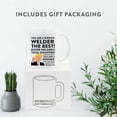 thumbnail image 4 of CTDream 11oz. Funny President Trump Coffee Mug Gag Gift, Welder, 1-Pack, Includes Gift Box, Christmas Birthday Graduation Novelty Drinking Cup Gift Ideas, 4 of 7