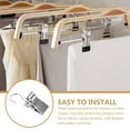 thumbnail image 3 of ORDDIART Clips de Rideaux 120 Pcs Fer Argent pour Décoration Intérieure 3.4X1.1X1.1In, 3 of 6