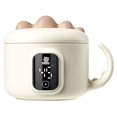 thumbnail image 1 of Fiambrera Eléctrica Portátil Inalámbrica para Hogar, Recipiente para Calentar Alimentos Complementarios para Bebés, Mantiene Temperatura Caliente Durante 8 Horas, Acero Inoxidable, 1 of 5