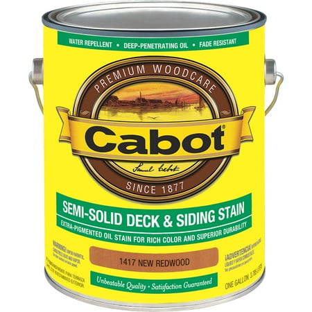 UPC 080351114175 product image for Cabot Semi-Solid Oil-Based Deck And Siding Stain-N REDWD S-SOL DECK STAIN | upcitemdb.com