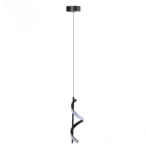 Spiral LED Pendant Light Fixture Adjustable Island Light Fixture LED Hanging Lamp Living Room Lighting For Living Room Bedroom Kitchen Sink