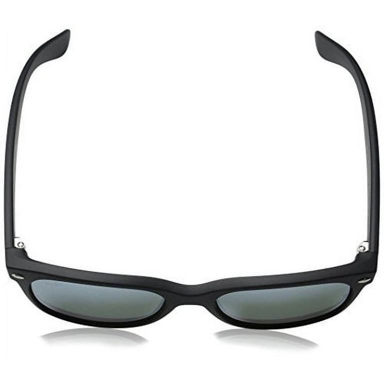 Ray-Ban Men's RB2132 Square Sunglasses, Green Mirror Silver, Size